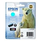 Epson T2632 nr. 26XL inkt cartridge cyaan hoge capaciteit (origineel)