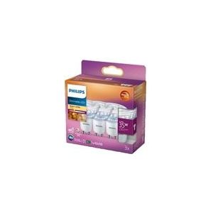 Philips GU10 LED-spot | 2.6W (35W) | WarmGlow | 3 stuks