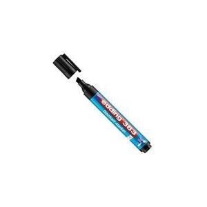 Edding 383 flipchart marker | zwart | beitelvormige punt | 1-5mm