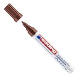 Edding 4040 deco / matlak marker | bruin | ronde punt | 1-2 mm