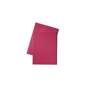 Esselte inlegmap | karton | 10 mm overslag | folio | rood | 100 stuks