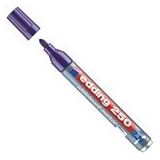 Edding 250 whiteboard marker | violet | ronde punt | 1,5 - 3 mm