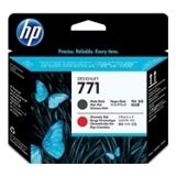 HP CE017A nr. 771 printkop mat zwart / chromatic red (origineel)