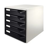 Leitz 5280 ladenblok | zwart | 5 laden