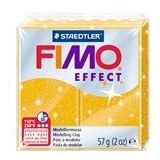 Fimo 8020-112 klei effect | glitter goud | 57 gram