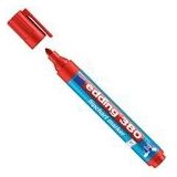 Edding 380 flipchart marker | rood | ronde punt | 1,5-3mm