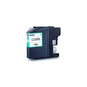 Brother LC-22EC inktcartridge cyaan (origineel)