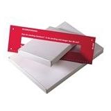 Raadhuis brievenbusdoos | duplexkarton | wit | 5 stuks | 250 x 350 x 28 mm