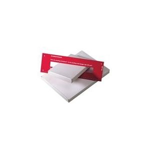 Raadhuis brievenbusdoos | duplexkarton | wit | 5 stuks | 250 x 350 x 28 mm
