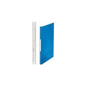 Leitz 4632 WOW showalbum | A4 | blauw metallic | 40 insteekhoezen