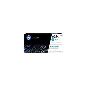 HP CF451A nr. 655A toner cartridge cyaan (origineel)