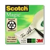 3M Scotch magic tape | standaard | 19mm x 33m | 1 rol