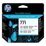 HP CE019A nr. 771 printkop licht magenta / licht cyaan (origineel)