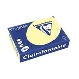 Clairefontaine papier | geel | A4 | 210 gr. | 250 vel