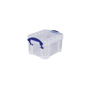 Really Useful Box opbergdoos | polypropyleen | transparant | 0,14 liter