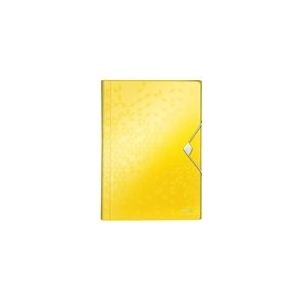 Leitz 45890016 WOW projectmap | A4 | geel | 6 vakken | 1 stuk
