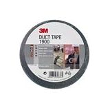 3M duct tape 1900 | zwart | 50mm x 50m