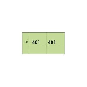 Sigel Expres nummerblok | 1-1000 | groen | 10 blokjes ? 100 vel