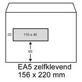 Raadhuis 202540 dienst envelop | zelfklevend | EA5 | venster links | 156mm x 220mm | 500 stuks