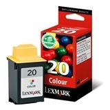 Lexmark 15MX120 nr. 20 inkt cartridge kleur (origineel)