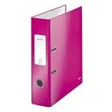 Leitz 180 WOW ordner | A4 | karton | roze metallic | 80 mm