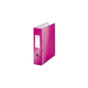 Leitz 180 WOW ordner | A4 | karton | roze metallic | 80 mm