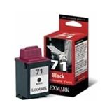 Lexmark 15MX971 nr. 71 light inkt cartridge zwart (origineel)