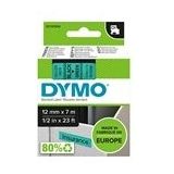 DYMO S0720590 / 45019 tape zwart op groen 12mm (origineel)