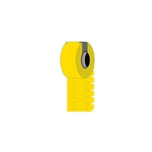 Brady BM-3-7599-YL-R polyethyleen tags geel | 25 mm x 5,7 mm (origineel)