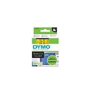 DYMO S0720980 / 53718 tape zwart op geel 24mm (origineel)