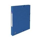 Oxford elastobox Top File  | A4 | karton | blauw | 25 mm | tot 200 vel