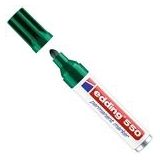 Edding 550 permanent marker | groen | ronde punt | 3-4 mm