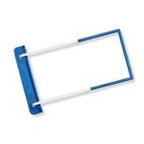 Jalema 7173000 archiefbinder clip | kunststof | blauw en wit | 50 stuks