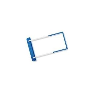 Jalema 7173000 archiefbinder clip | kunststof | blauw en wit | 50 stuks