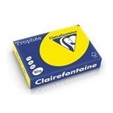 Clairefontaine papier | fluo geel | A4 | 80 gr. | 500 vel