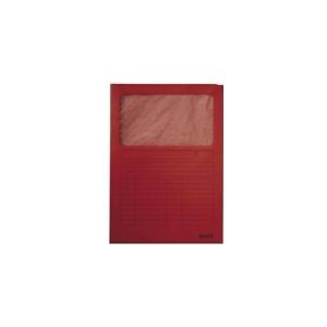 Leitz venstermap | A4 | rood | 100 stuks