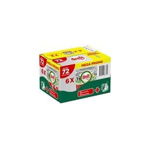 Dreft Platinum Plus Anti-Dofheidstechnologie Vaatwastabletten | Lemon | 72 tabs