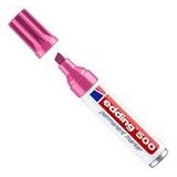 Edding 500 permanent marker | roze | beitelvormige punt | 2-7 mm