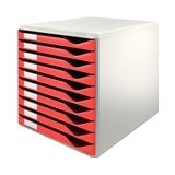 Leitz 5281 ladenblok | rood | 10 laden