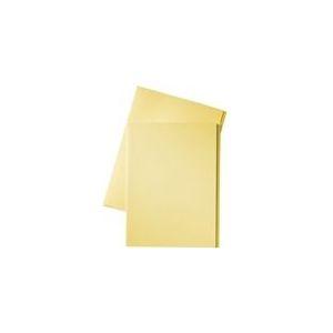 Esselte inlegmap | karton | 10 mm overslag | folio | geel | 100 stuks