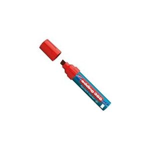 Edding 388 flipchart marker | rood | beitelvormige punt | 4-12mm