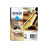 Epson T1632 nr. 16XL inkt cartridge cyaan hoge capaciteit (origineel)