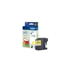 Brother LC-22UY XL inktcartridge geel hoge capaciteit (origineel)