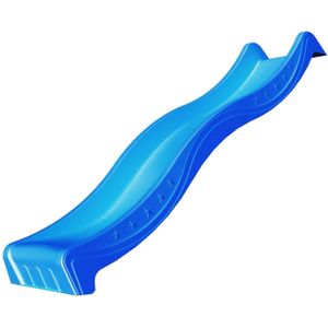 Intergard Glijbaan tuin blauw 220cm voor houten speeltoestellen