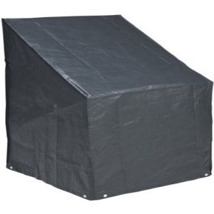 Intergard Beschermhoes tuinmeubelen voor stapelstoelen 68x68x110cm