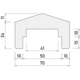 Intergard Afdeklatten Schutting Tuinscherm Hardhout 180cm