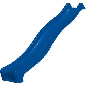 Intergard Glijbaan tuin blauw 240cm voor houten speeltoestellen