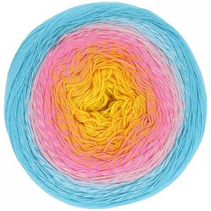 Scheepjes Cotton Whirl - 719 Fields of Nectar - Biologisch Katoen Garencake