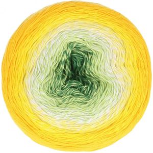 Scheepjes Cotton Whirl - 713 Lemon Limeade - Biologisch Katoen Garencake