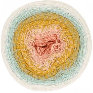 Scheepjes Cotton Whirl - 728 Marshmallow - Biologisch Katoen Garencake